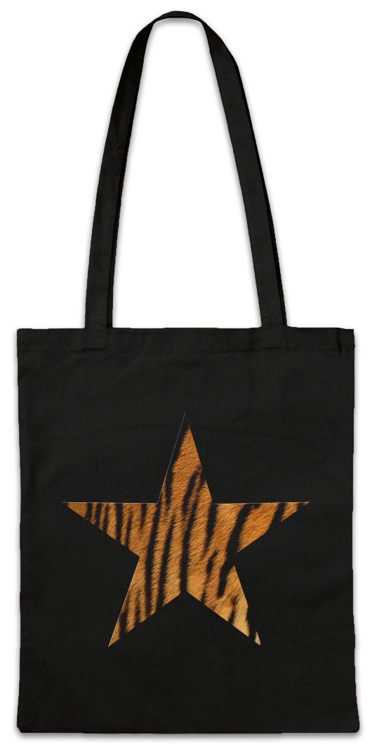 Beuteltasche Rockabella Star IV Stofftasche Tattoo Nautical Rockabilly Tiger