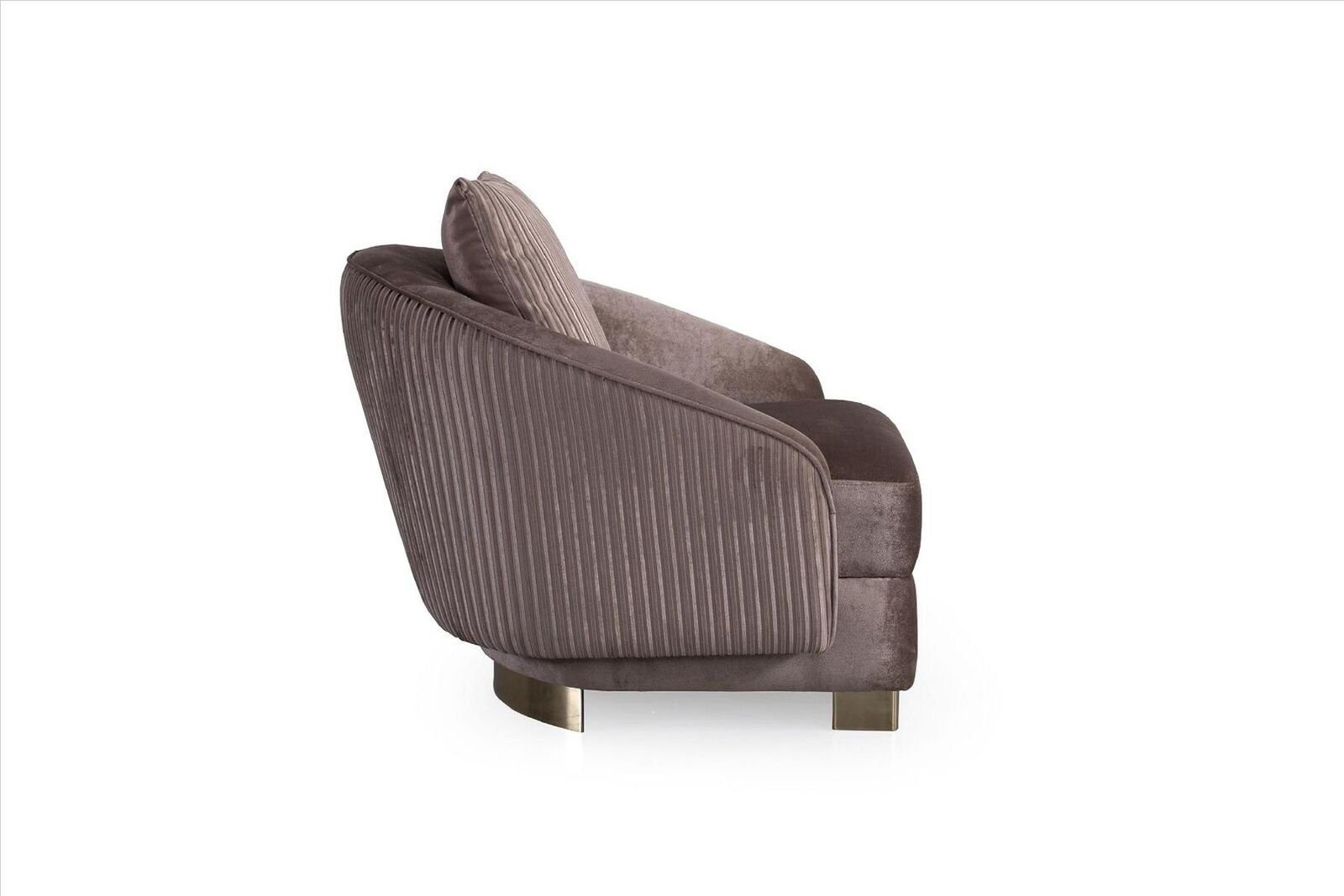 JVmoebel Sessel Sessel 1 Luxus Textil Neu Prianera Lounge Sitz