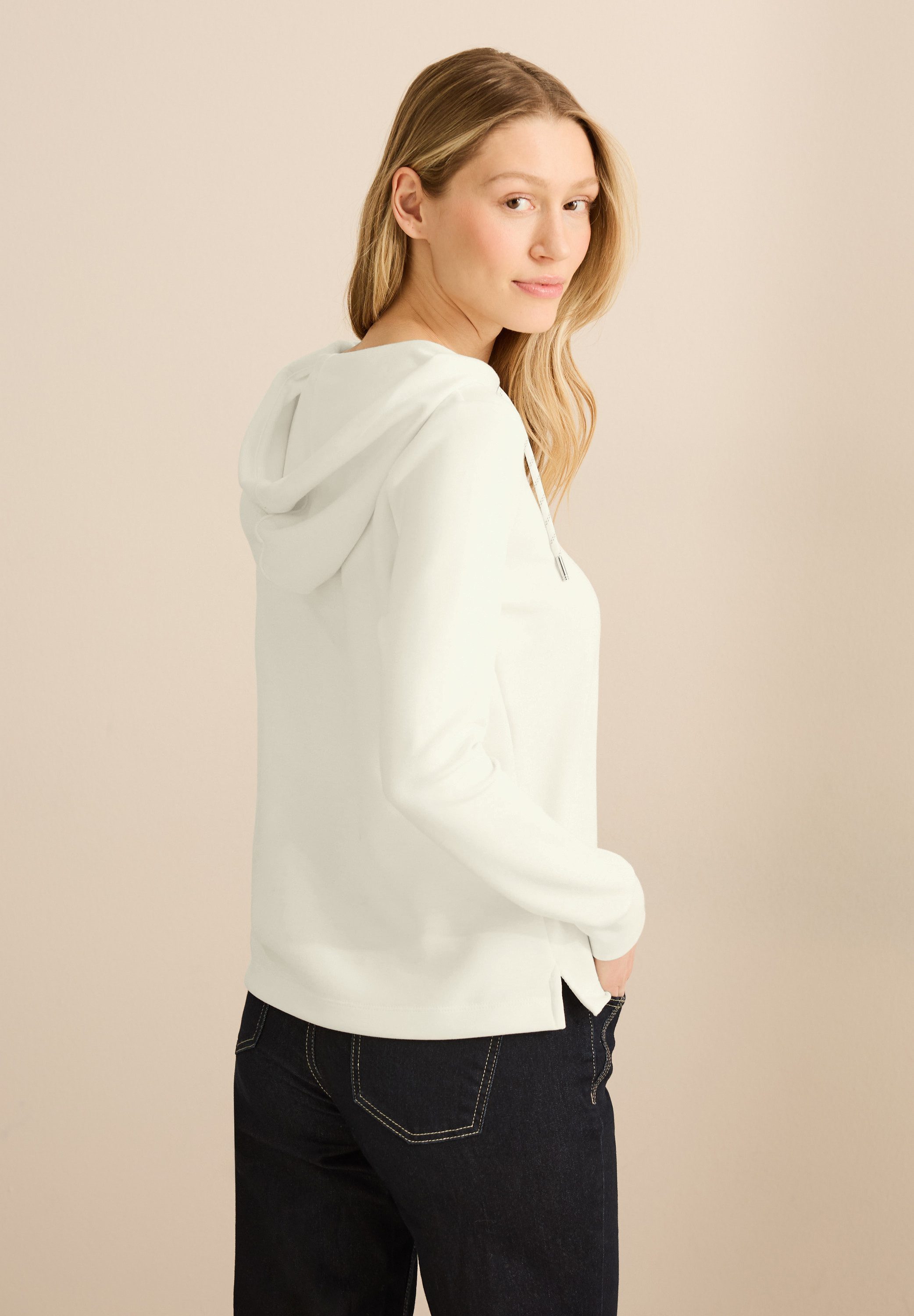CECIL Kapuzenshirt mit Kapuze mit Tunnelzugband günstig online kaufen