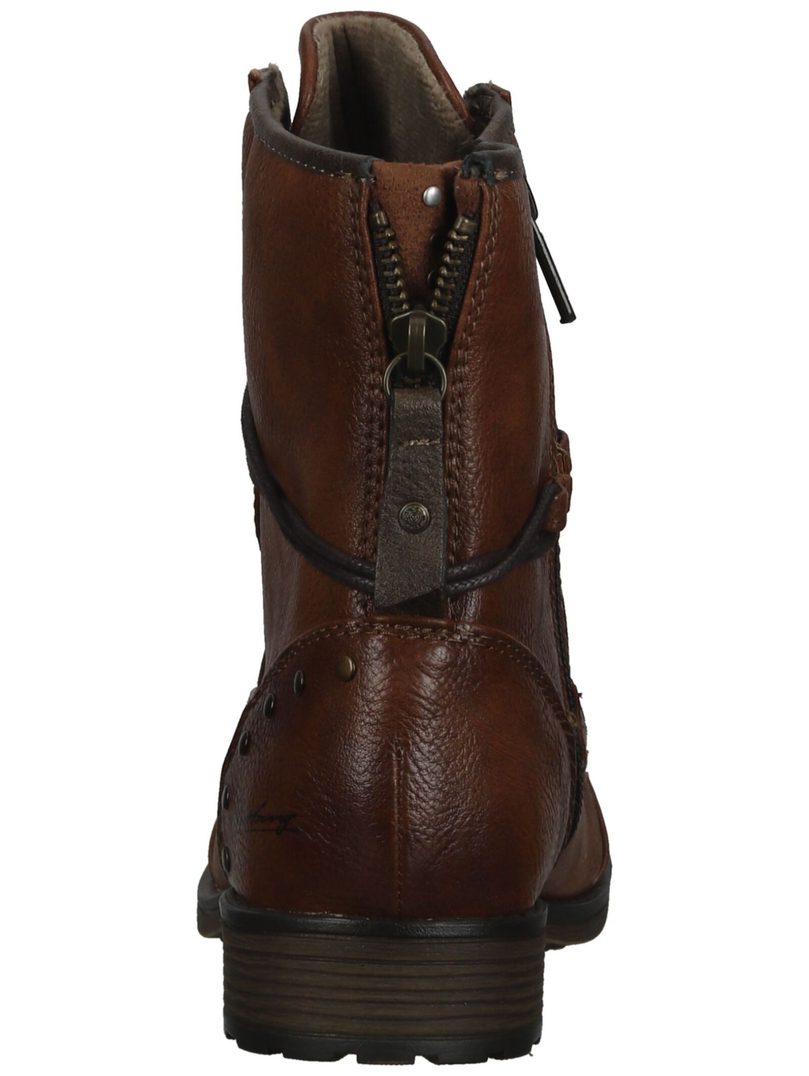 Mustang Shoes Mustang Shoes Stiefelette Lederimitat Schnürstiefelette