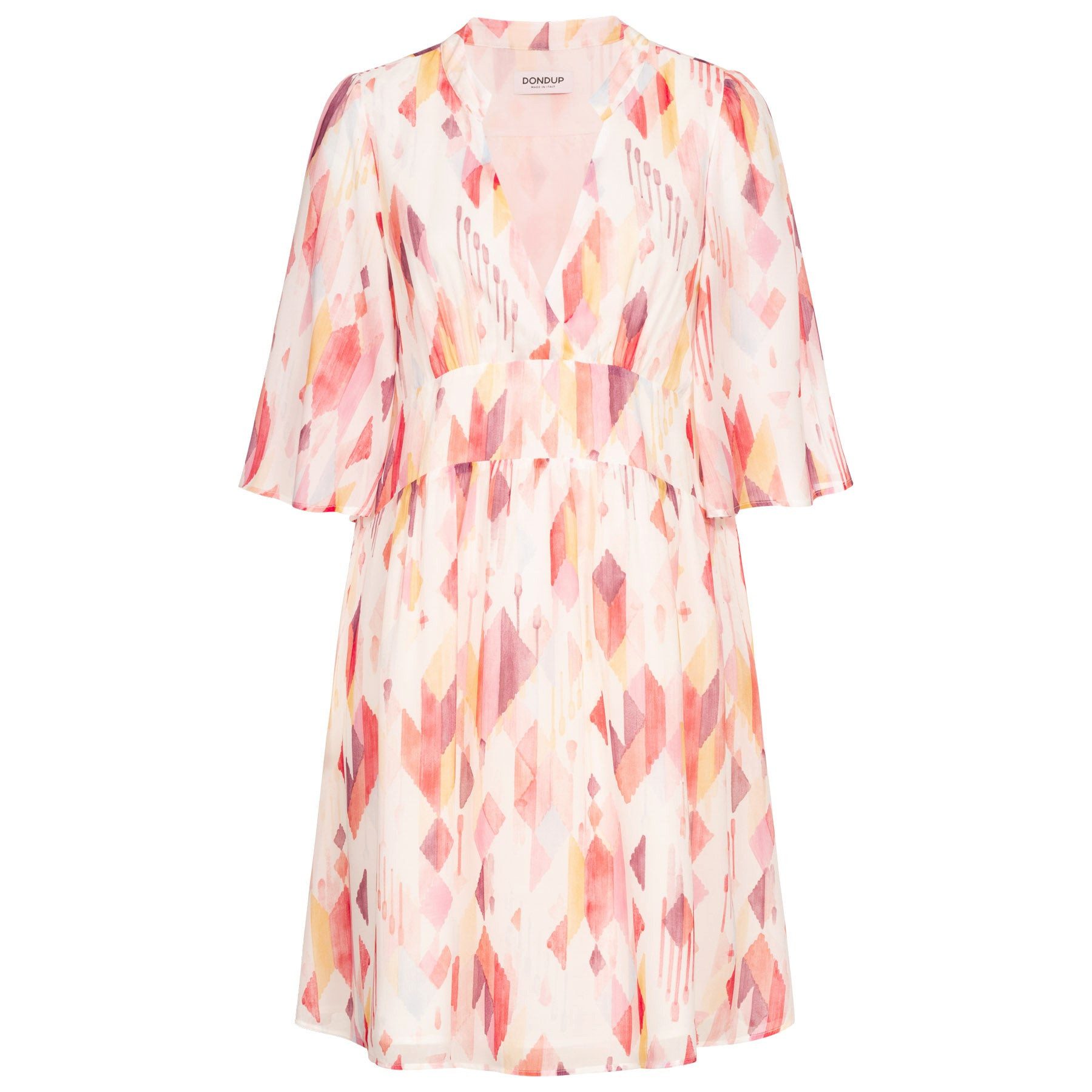 DONDUP Jerseykleid DONDUP Kleid aus Viskose - Multicolor