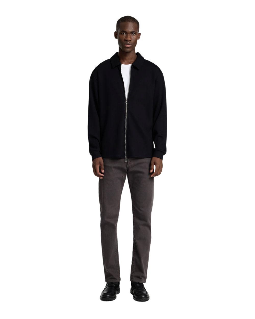 SELECTED HOMME Strickjacke SLHEMANUEL SOFT FULL ZIP SWEAT aus Viskosemix