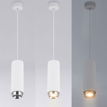 Globo Pendelleuchte, Leuchtmittel nicht inklusive, Design Hänge Leuchte Gips weiß Wohn Zimmer Beleuchtung Decken