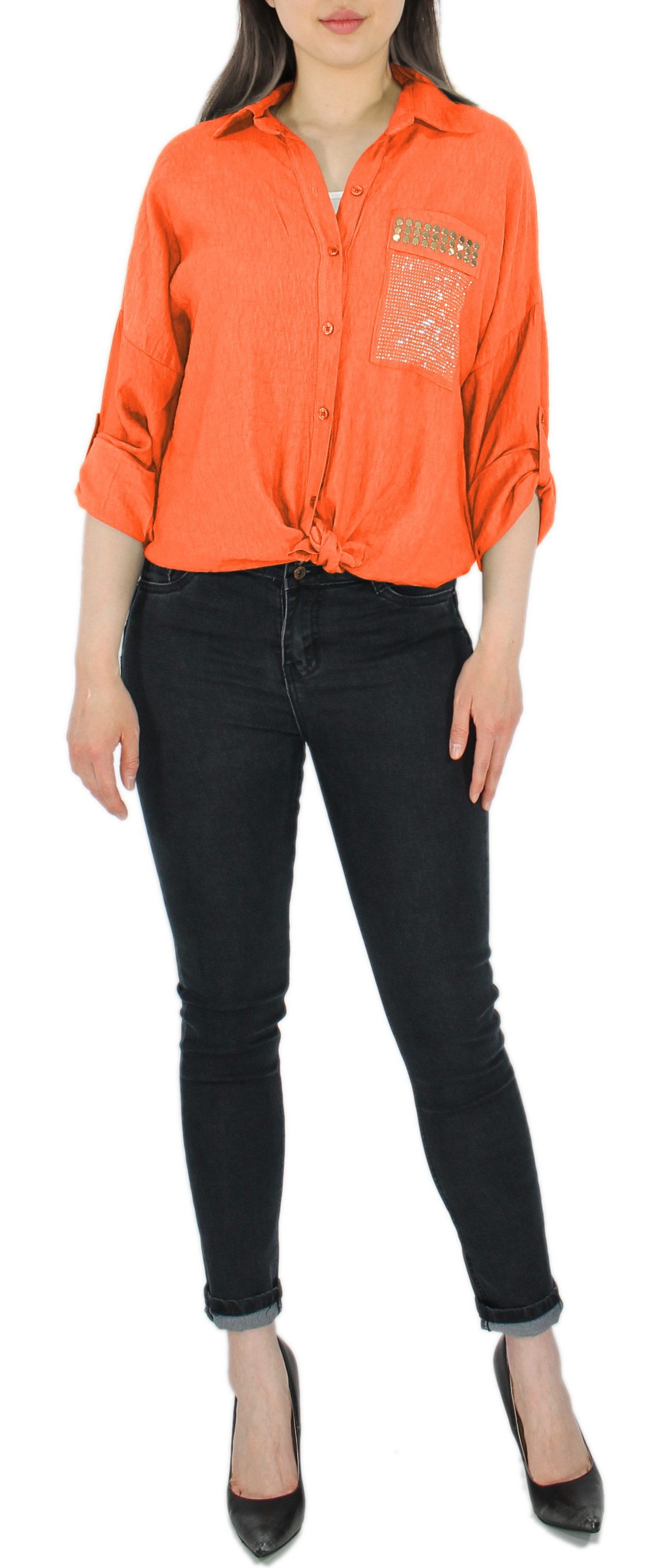dy_mode Tunika Damenbluse Tunika Elegante Longbluse günstig online kaufen