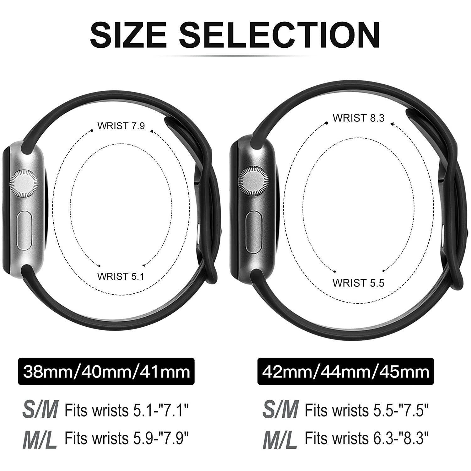 zggzerg Smartwatch-Armband Sport Series und mit 8, Watch Ultra Kompatibel Apple Braun Armband SE