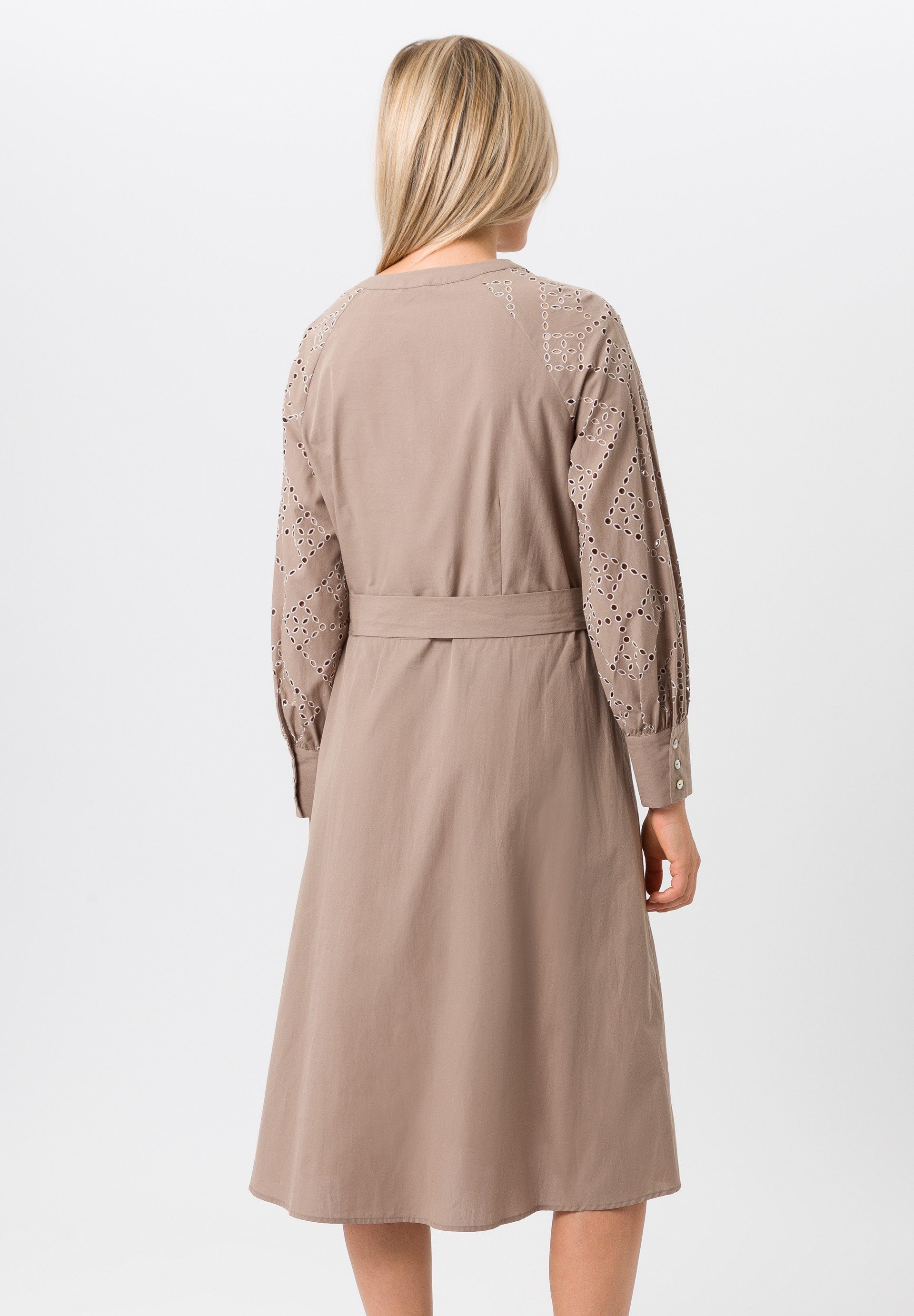 TUZZI Blusenkleid mit Stickerei-Akzenten