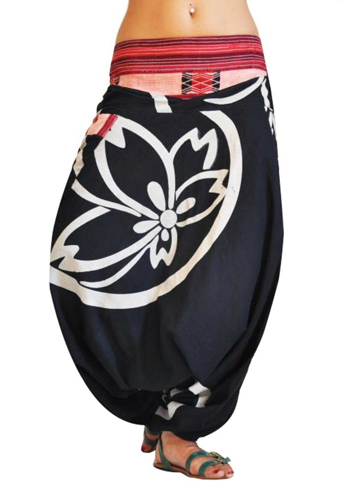 virblatt Haremshose Aladinhose Damen & Haremshose Herren, Baumwolle, Goa Hose Sommerhose Tasche mit Reißverschluss. € 48,48, (€ 48,48 pro 1 Stk).