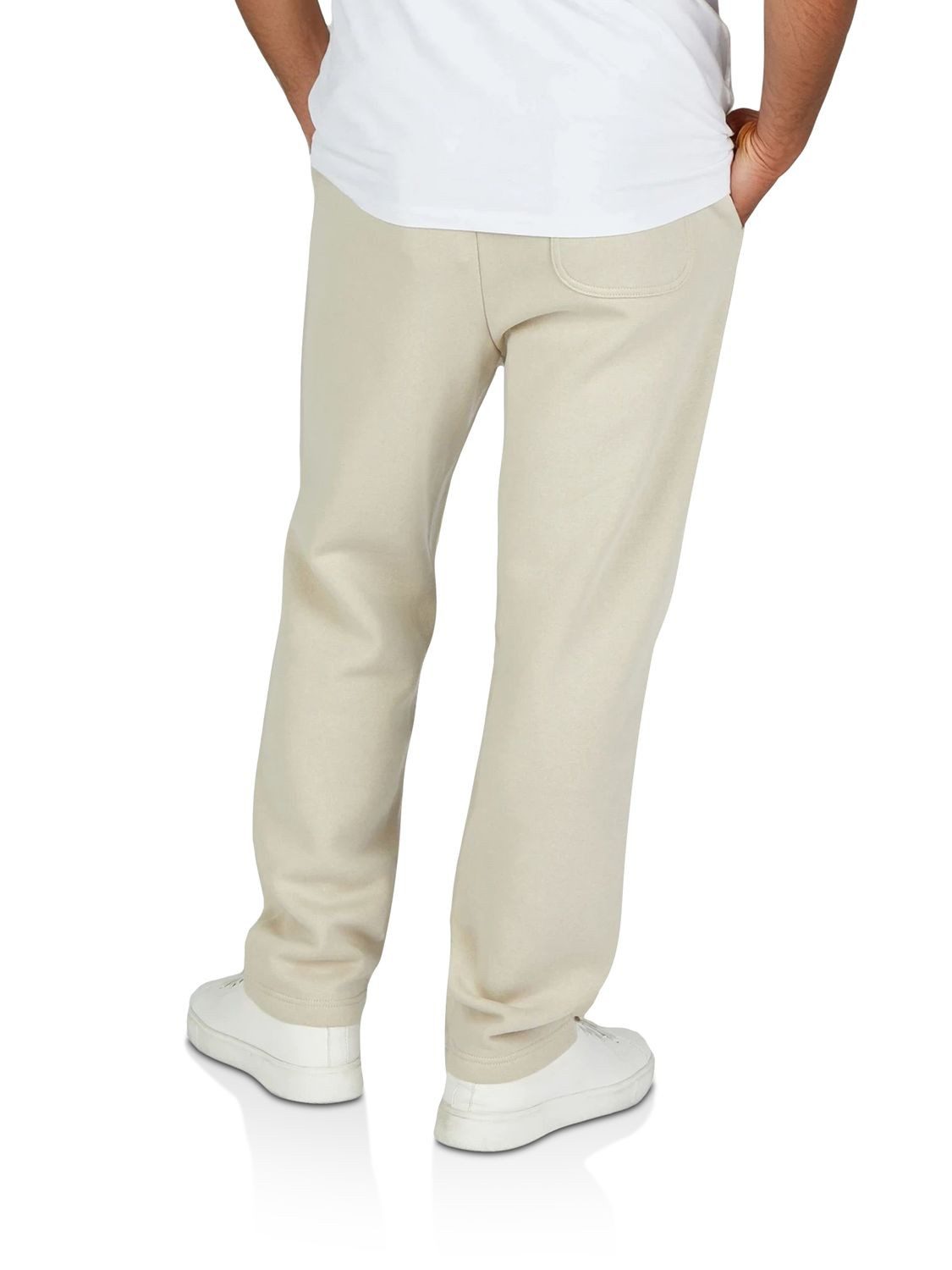 Jack & Jones Sweathose Herren Jogginghose JPSTKANE LANDON UNCUFFED SWT PANTS Relaxed Fit Jogginghose aus pflegeleichter Baumwollmischung