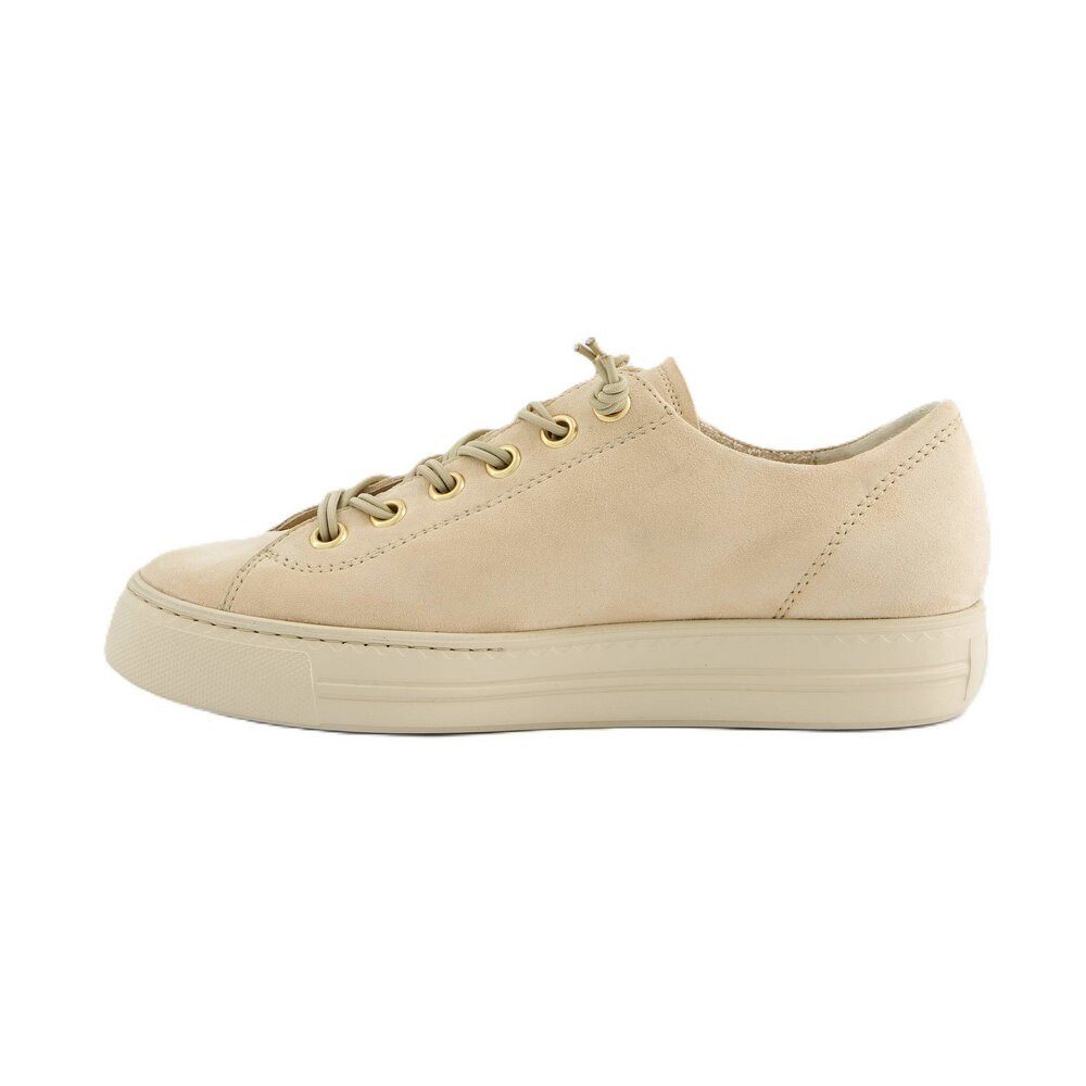 Paul Green - Samtziege Biscuit - Beige Schnürschuh