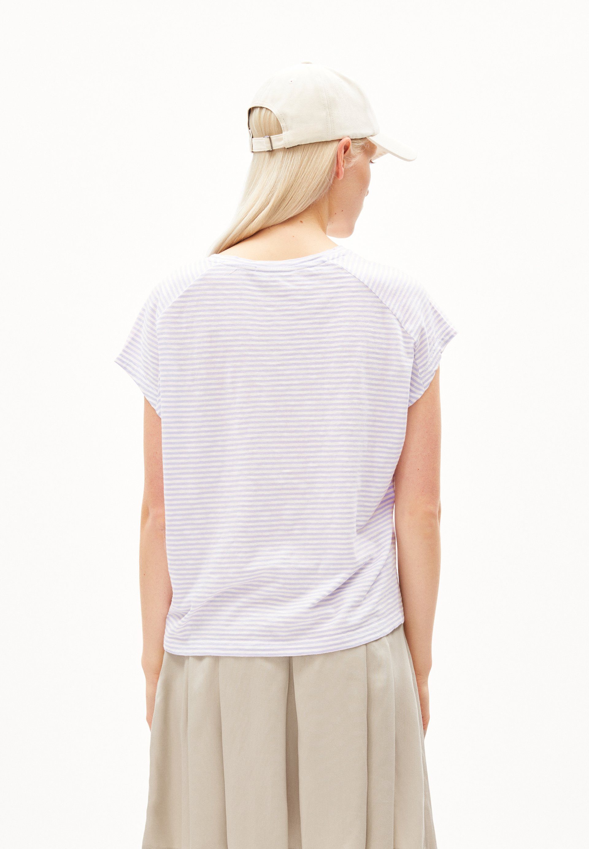 Armedangels T-Shirt ONELIAA LOVELY STRIPES T-Shirt aus Bio-Baumwolle Loose Fit