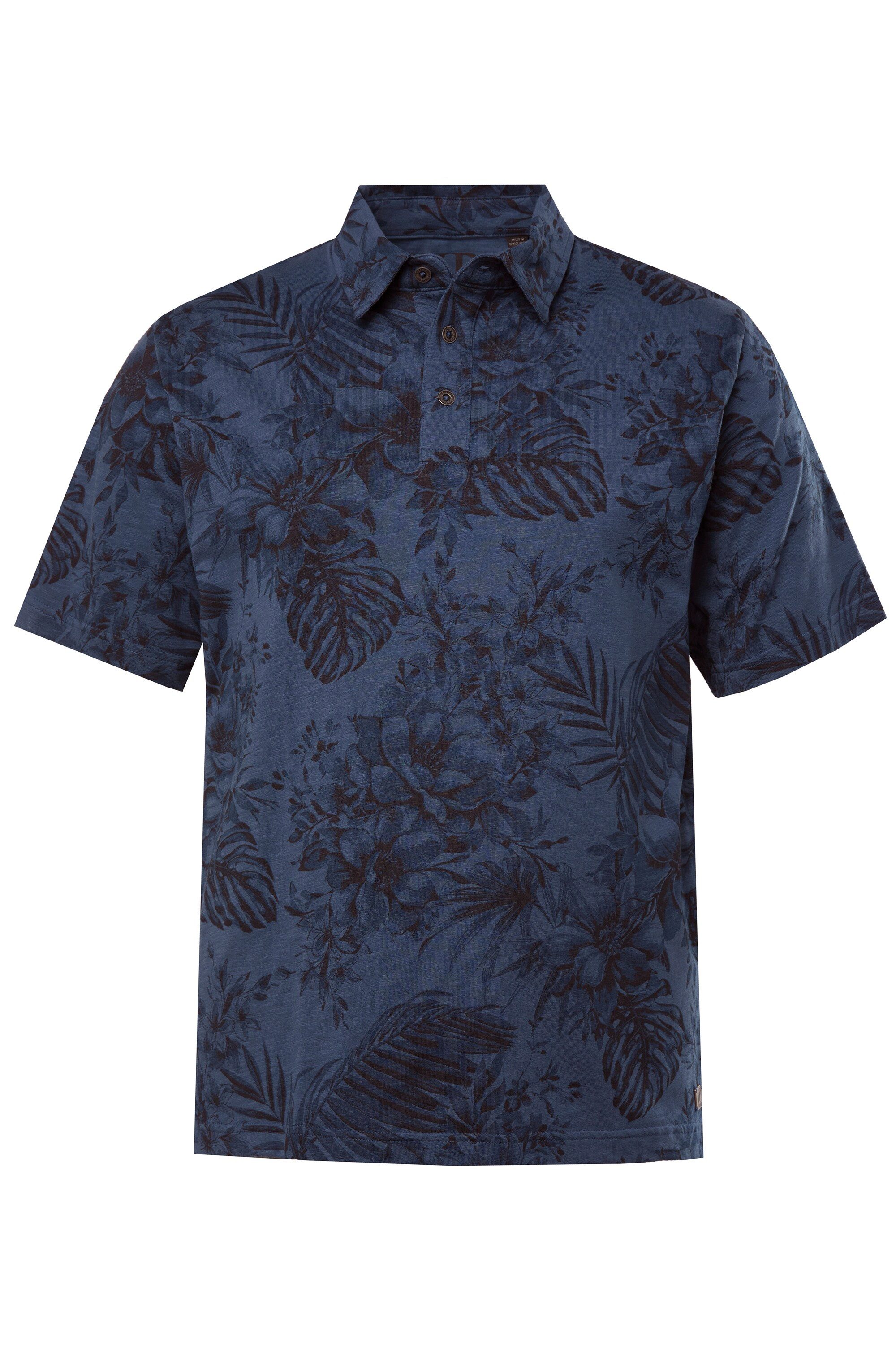 JP1880 Poloshirt JP1880 Poloshirt Halbarm Alloverprint bis 8 XL günstig online kaufen