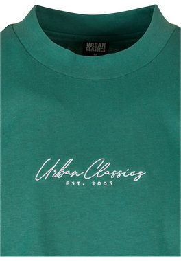 URBAN CLASSICS T-Shirt Urban Classics Herren Oversized Mid Embroidery Tee (1-tlg)