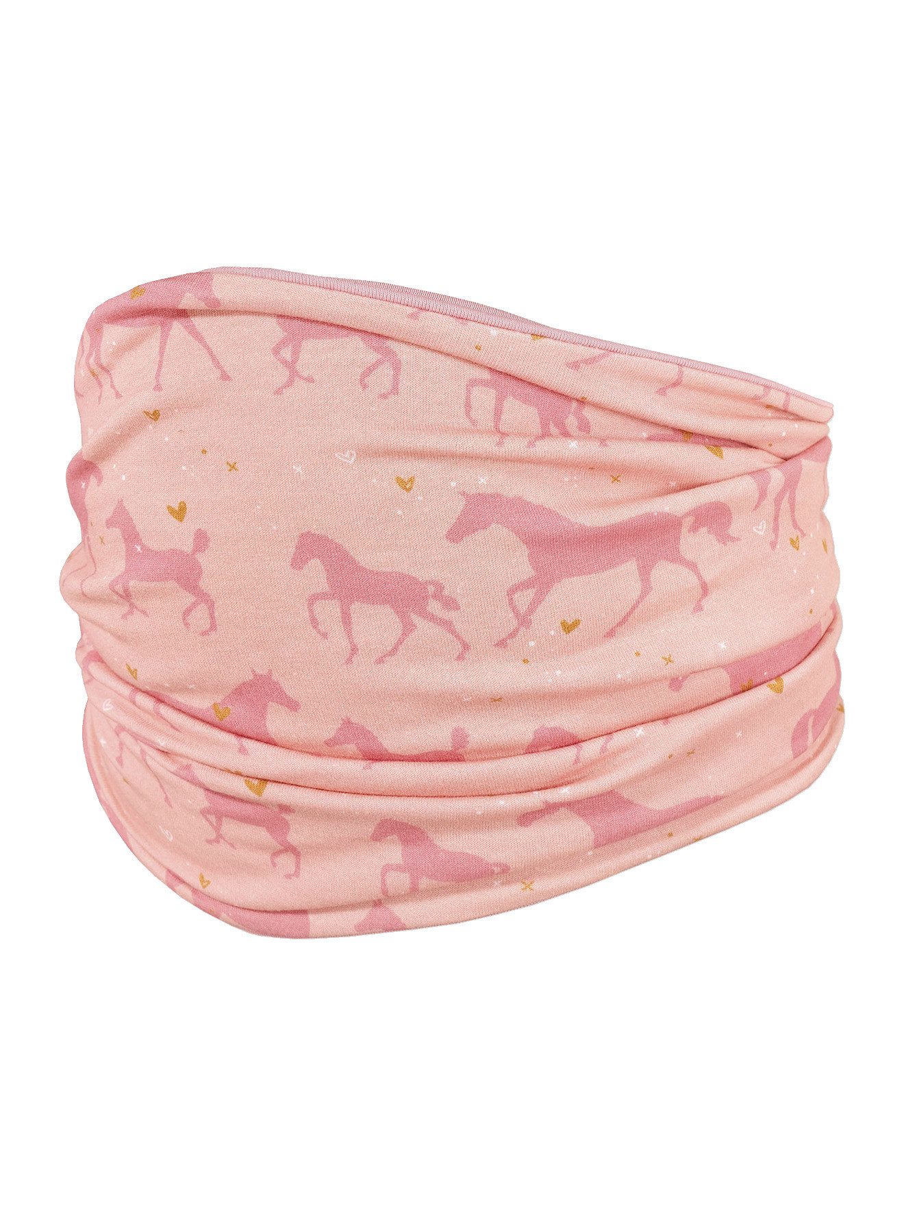 MAXIMO Beanie Mädchen Schlauchtuch HORSES