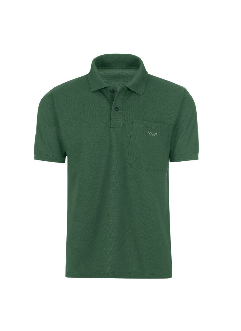 Trigema Poloshirt "TRIGEMA Polohemd mit Brusttasche" 1 Stk. tlg. günstig online kaufen