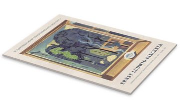 Posterlounge Acrylglasbild Ernst Ludwig Kirchner, If Suffering can be Transformed into Creativity, Wohnzimmer Landhausstil Malerei