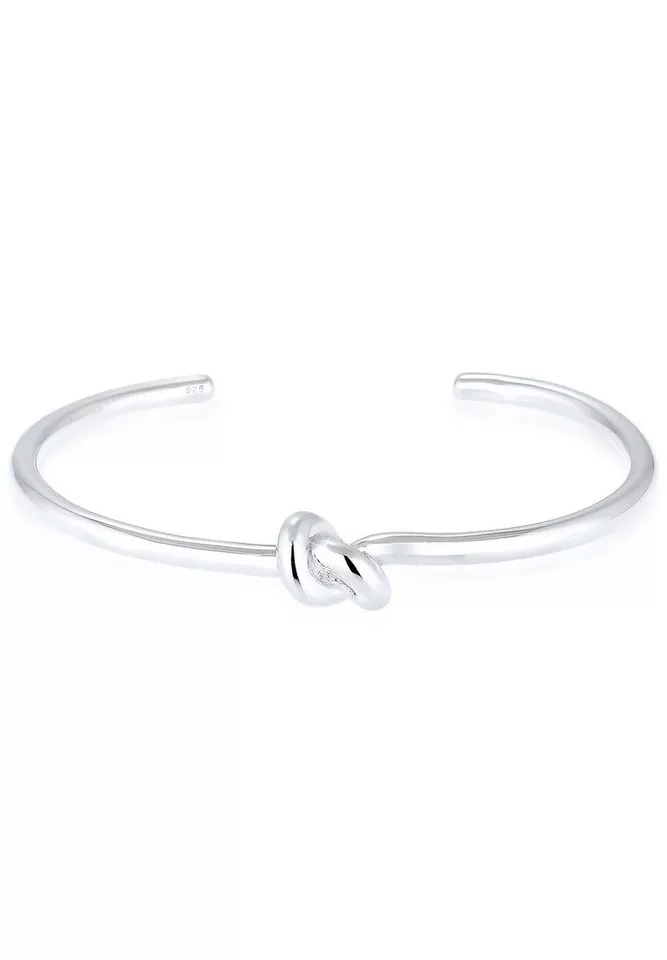 Elli Armreif Armspange mit Knoten 925 Silber