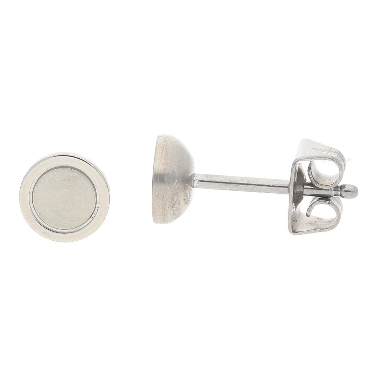 Boccia Paar Ohrstecker Boccia Titan Ohrstecker 0541-01 (kein Set, 2-tlg., inkl. edelm Schmucketui)