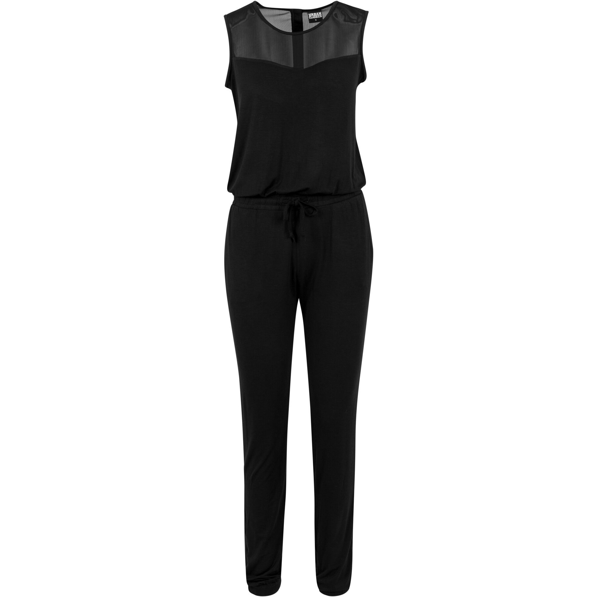 URBAN CLASSICS Jumpsuit Urban Classics Damen Ladies Tech Mesh Long Jumpsuit günstig online kaufen