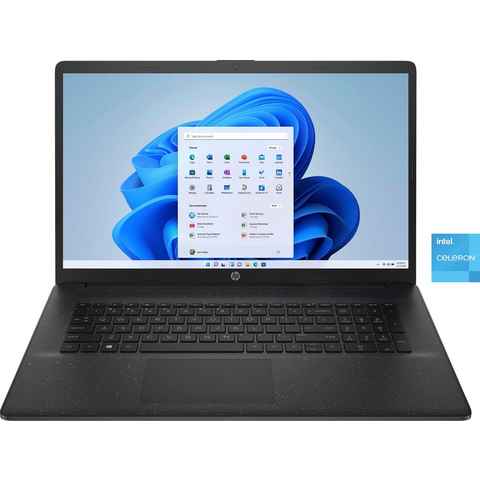 HP 17-cn0206ng Notebook (43,9 cm/17,3 Zoll, Intel Celeron N4120, UHD Graphics 600, 256 GB SSD)