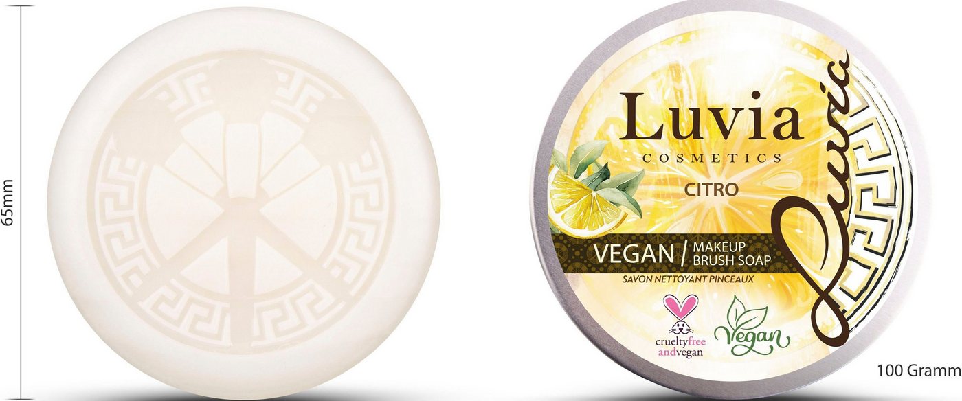 Thumbnail - Luvia Cosmetics The Essential Brush Soap Pinselseife (vegan)