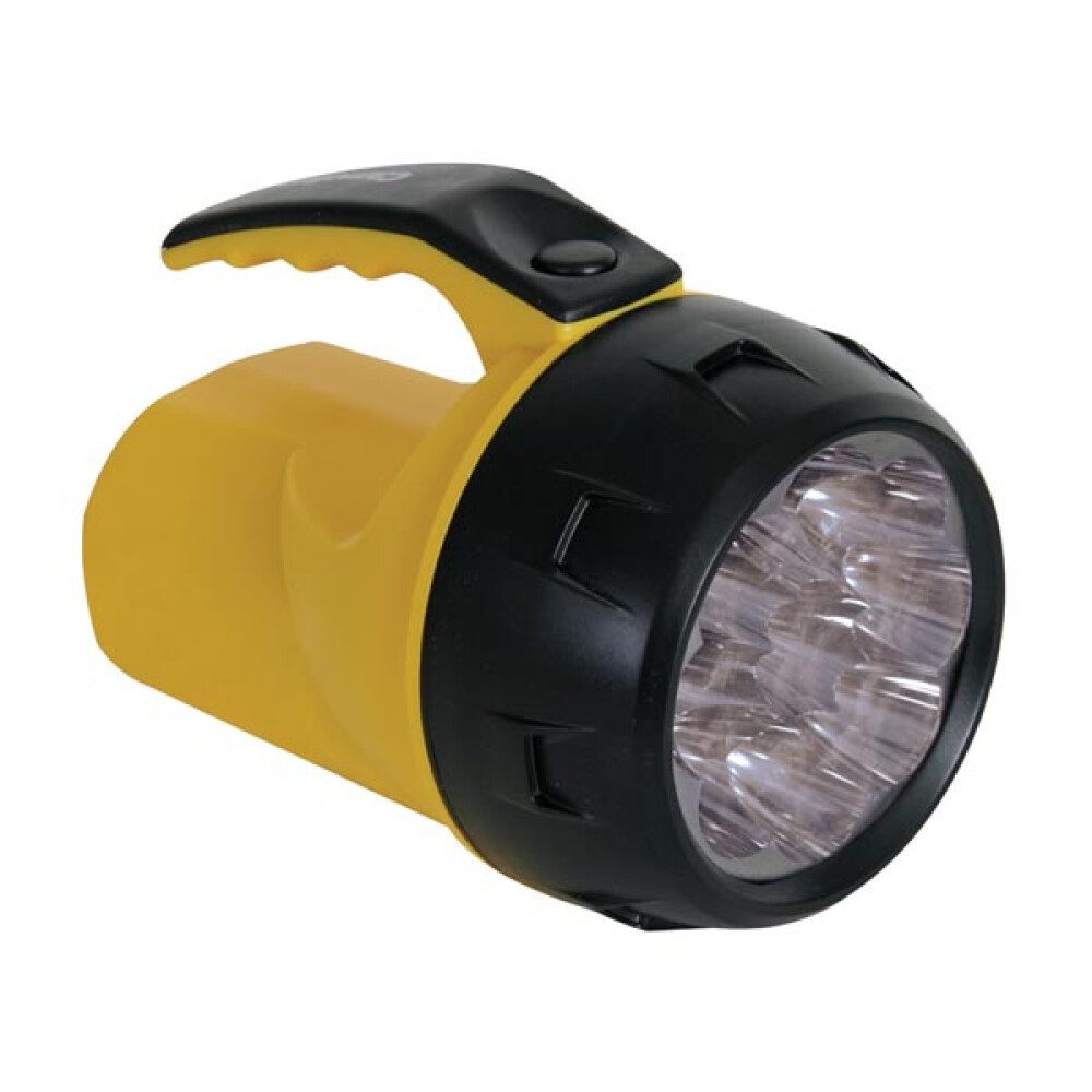 PEREL LED Taschenlampe LED-HANDSCHEINWERFER - 9 LEDs - 4 x AA-BATTERIE (1-S günstig online kaufen