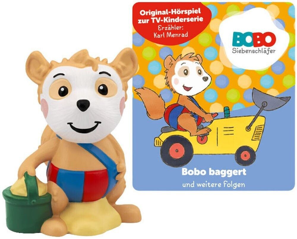 tonies Hörspielfigur Bobo Siebenschläfer: Bobo baggert und weitere Folgen (Neuauflage)