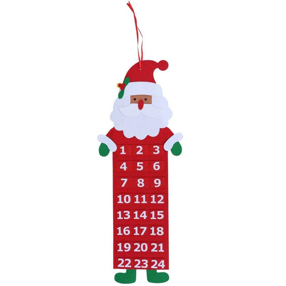 Weihnachts-Taschenkalender, Rehkitzförmiger old man Modischer Christbaumschmuck Niedlicher, Blusmart