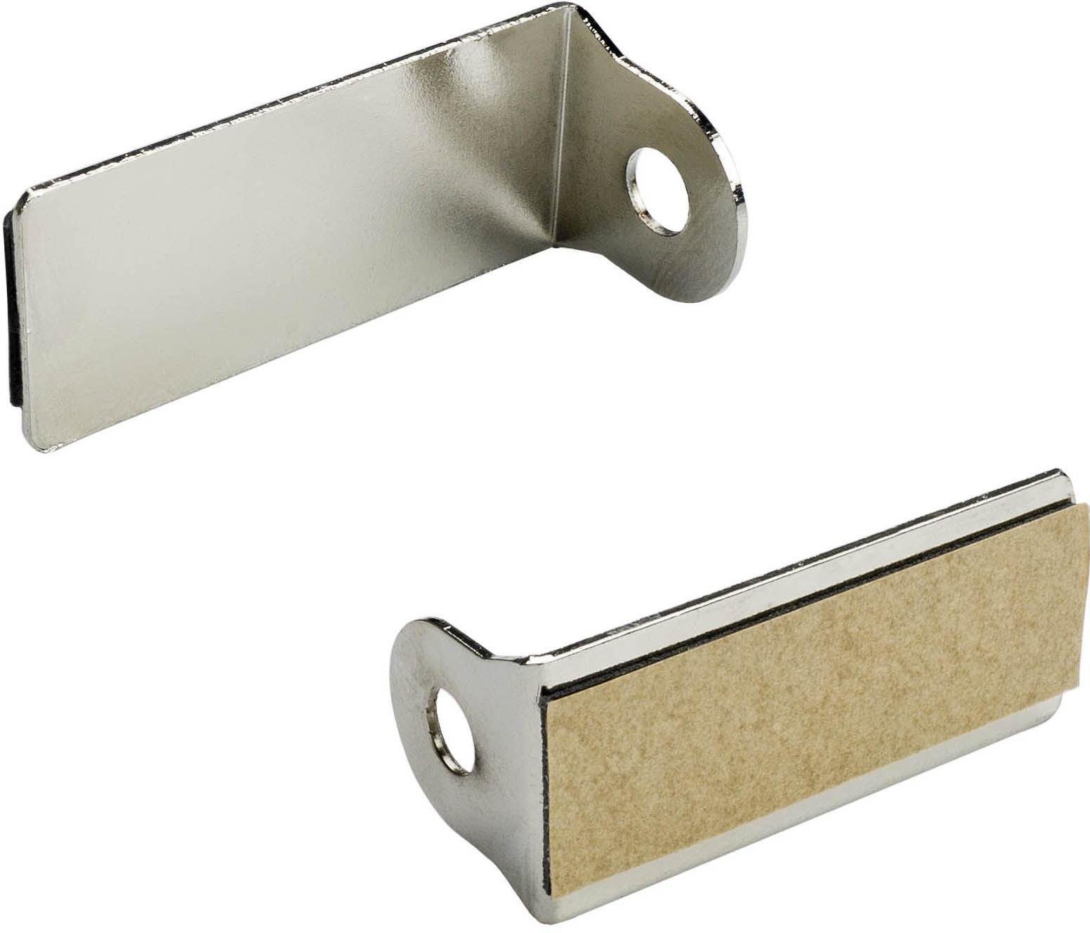 Liedeco Klebeträger, Scheibenstangen, (Set, 2-tlg), Scheibenstange für Alu-Fenster