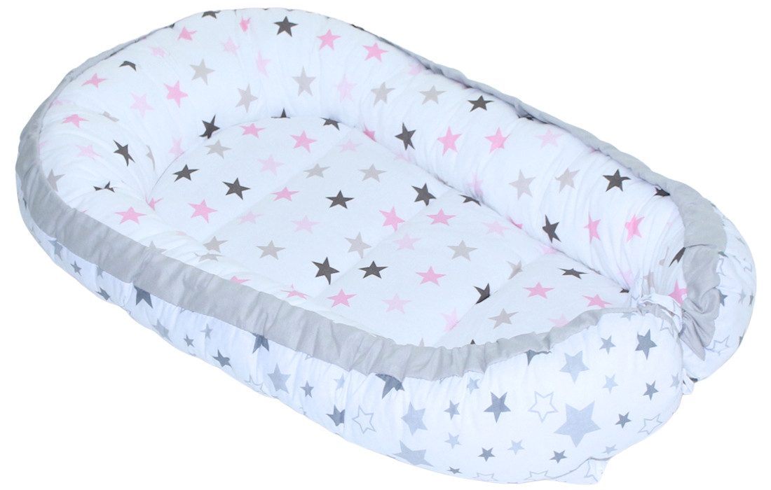 Primawela Bettnestchen Baby Nestchen Kokon Kuschelnest Baumwolle