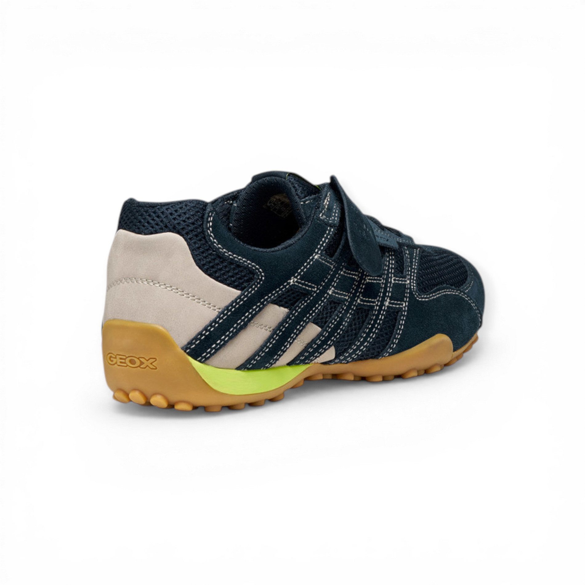 Geox Snake Original A (Veloursleder/Synthetik) 2026 marineblau Herren Sneaker – Bild 3 von 5