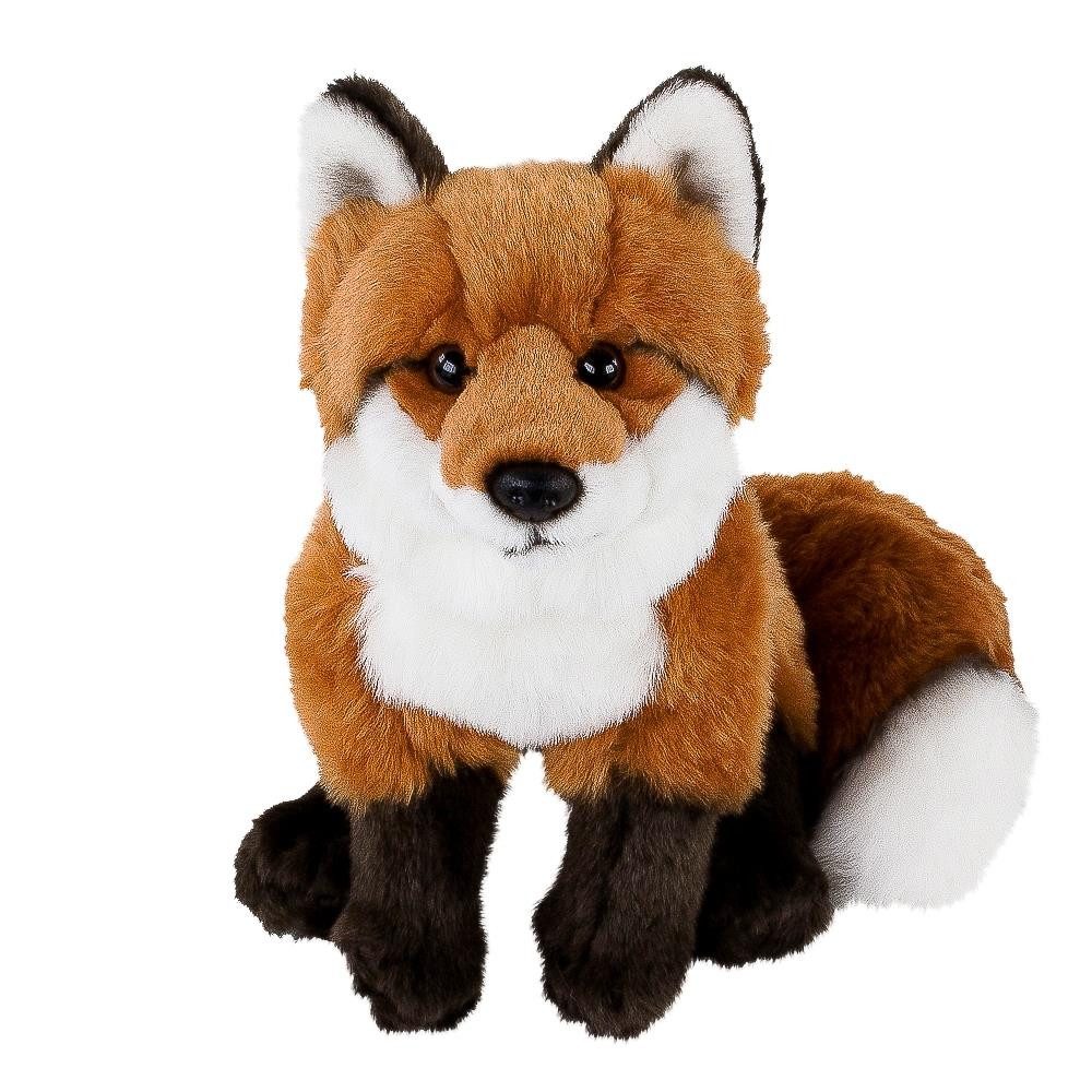 Teddys Rothenburg Kuscheltier Fuchs sitzend rotbraun 40 cm Kuscheltier Uni-Toys