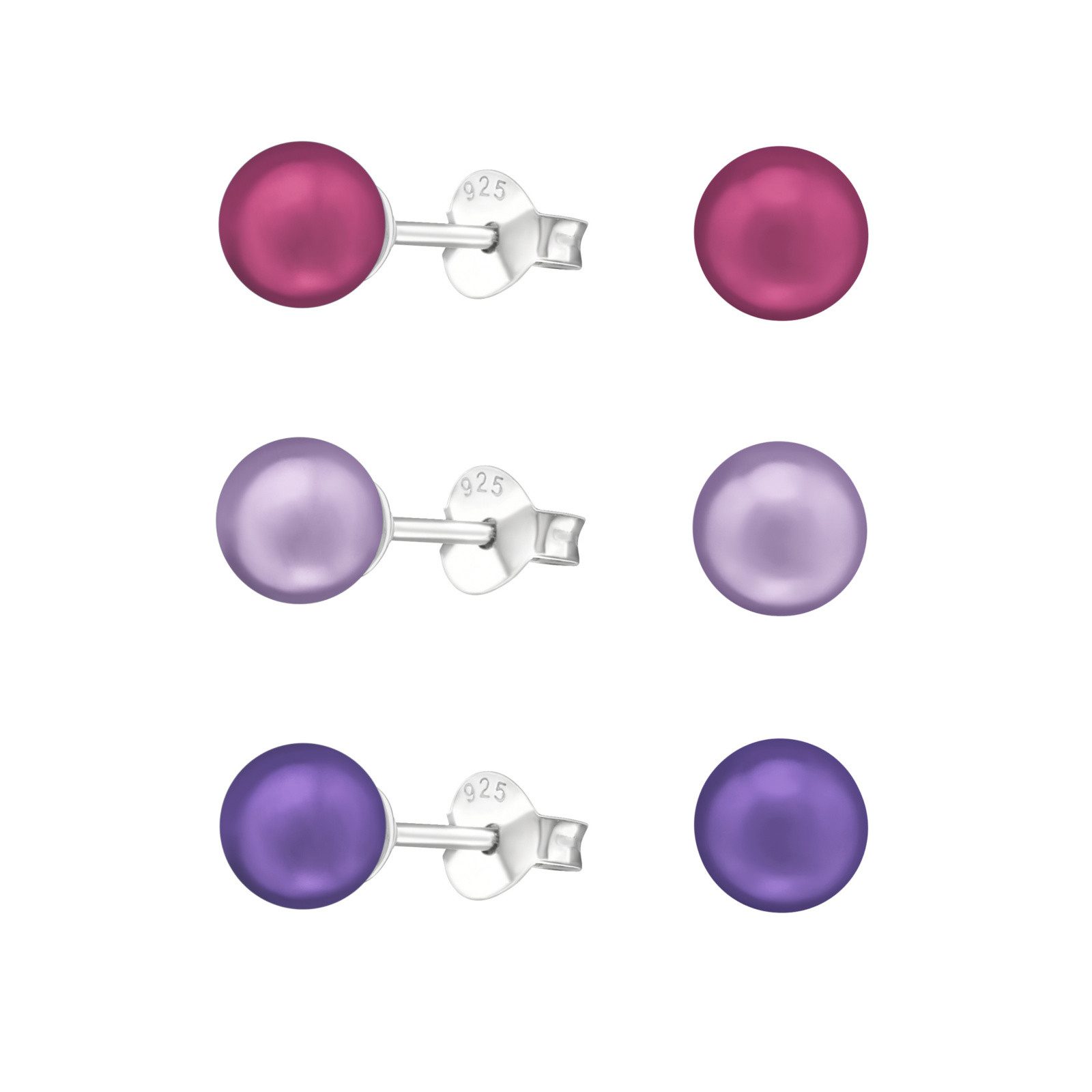 ALEXANDER YORK Ohrstecker-Set PERLE, 3-tlg., 925 Sterling Silber günstig online kaufen