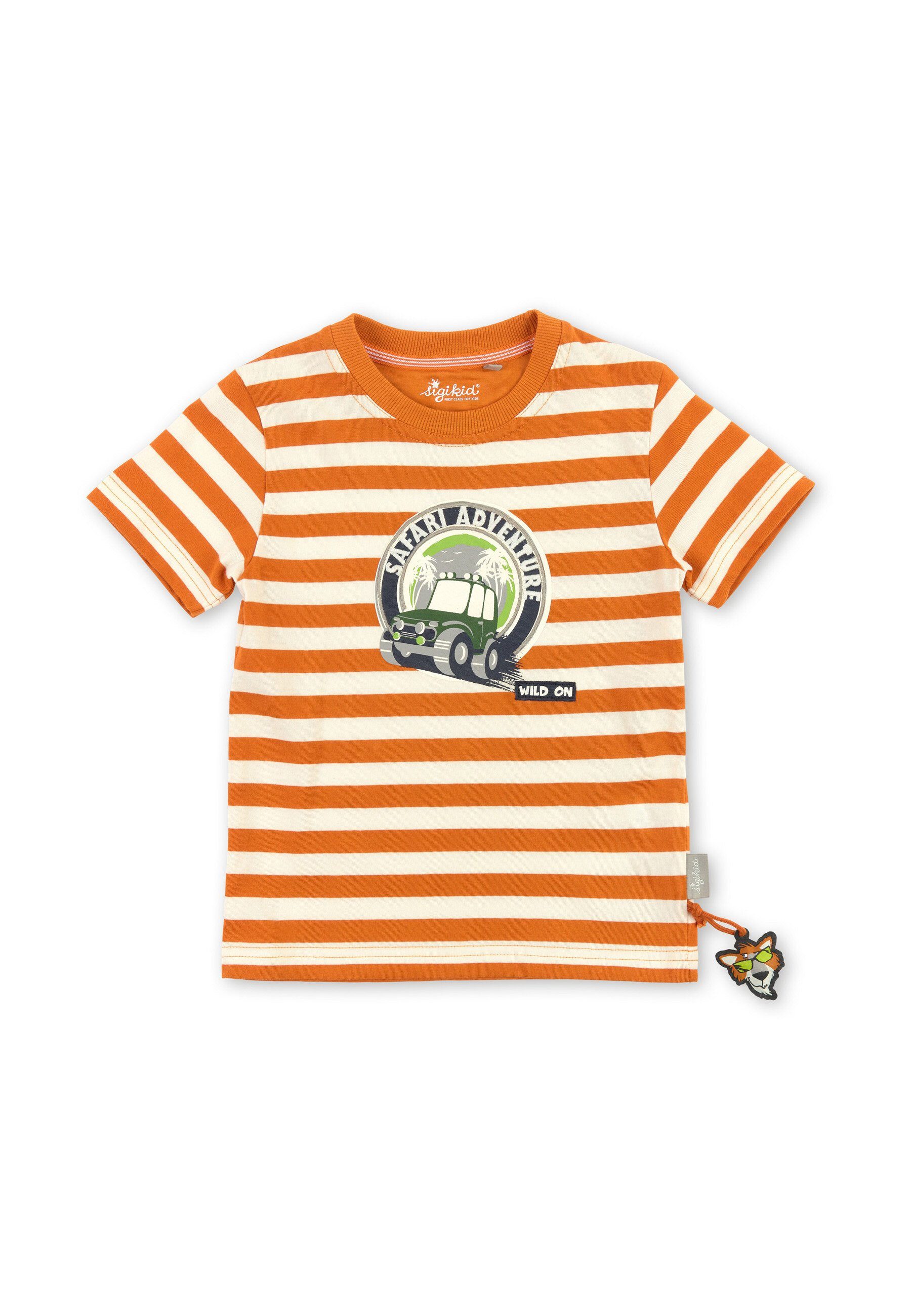 Sigikid T-Shirt Kindershirt T-Shirt (1-tlg) orange