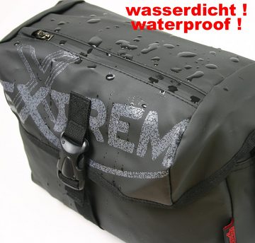 BAG STREET INTERNATIONAL Umhängetasche - wasserdichte Schultertasche - Unisex - Outdoor - Schwarz