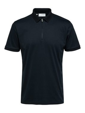 SELECTED HOMME Poloshirt SLHFAVE ZIP SS POLO NOOS