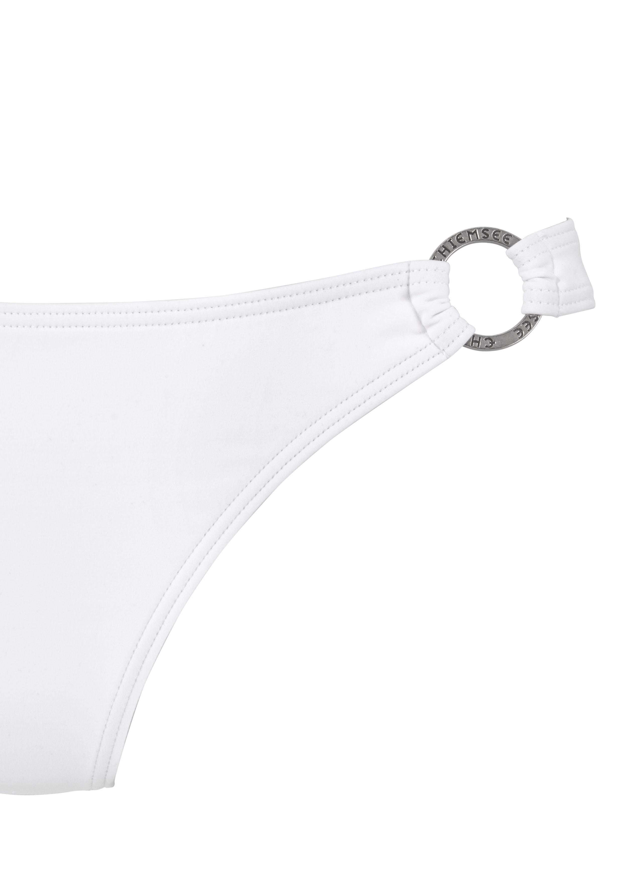 Zierring weiß Bügel-Bikini silbernem mit Chiemsee