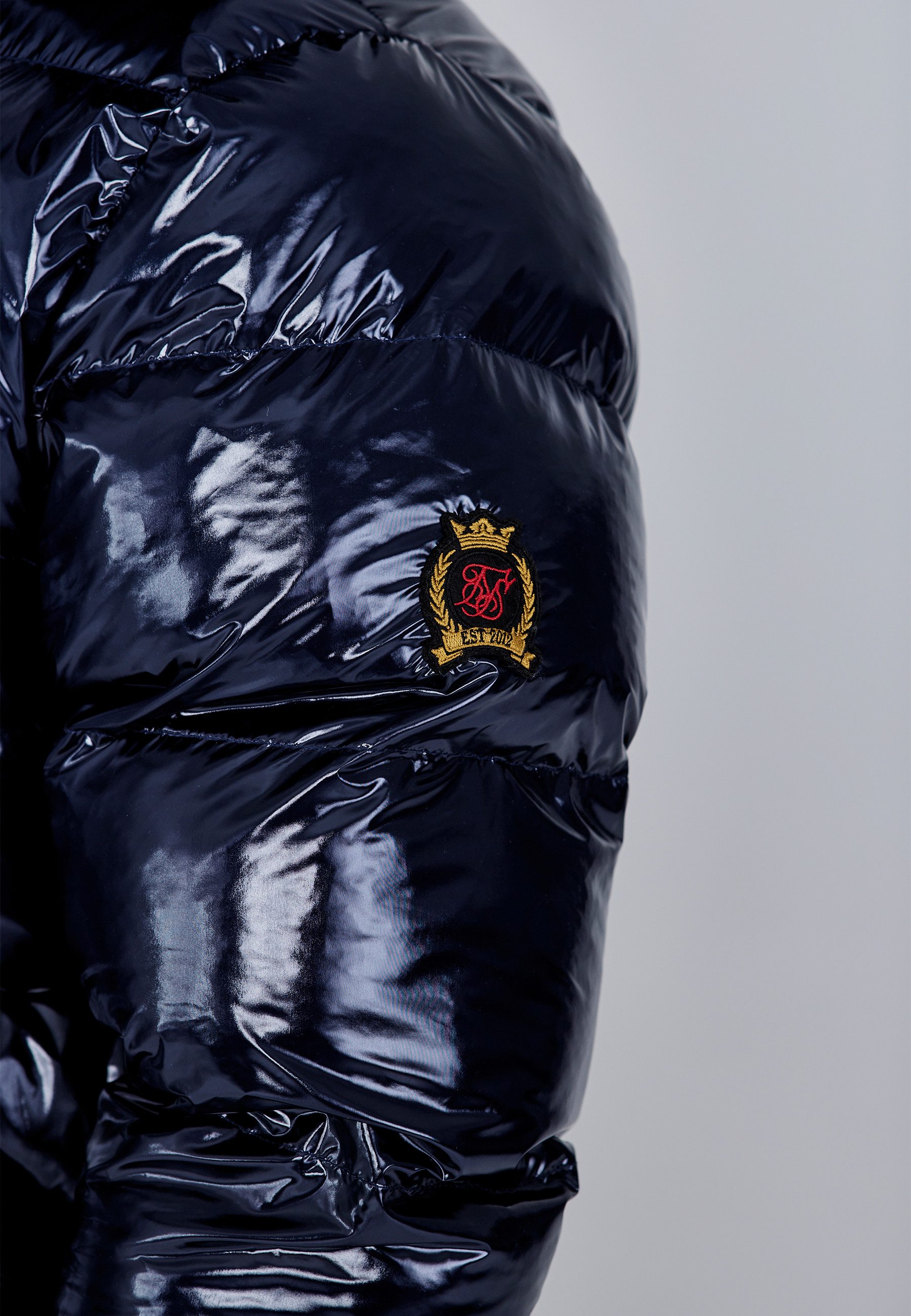 Siksilk Outdoorjacke SikSilk Herren Hochglanz Outdoorjacke günstig online kaufen