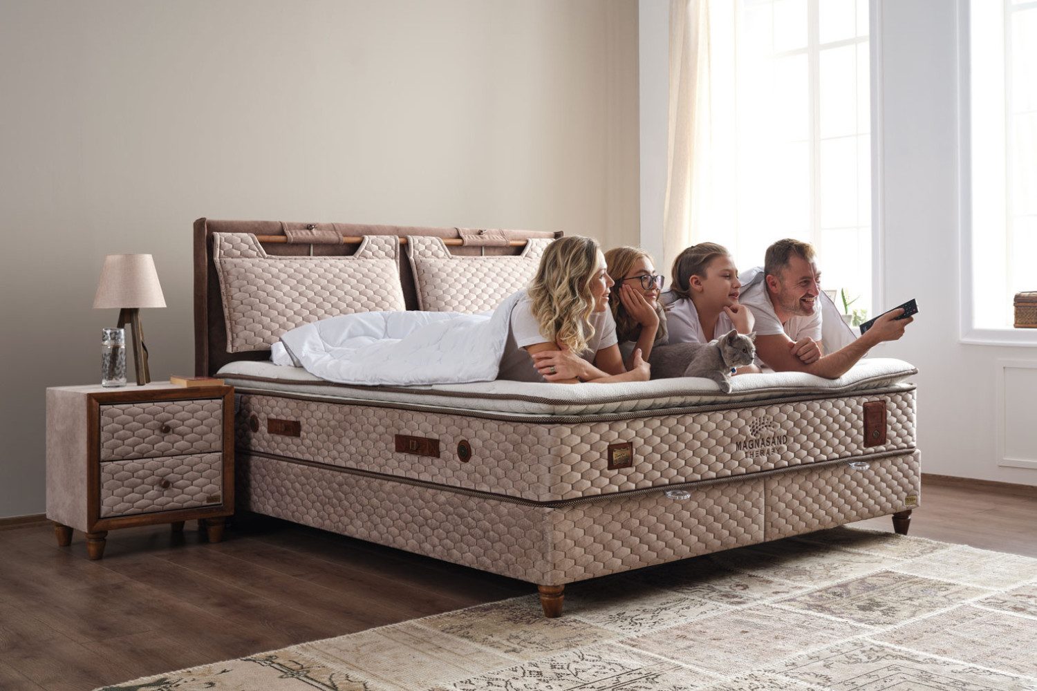 BAMBI YATAK Boxspringbett Set, Bambi Magnasand Therapy, Bett-Set ohne oder günstig online kaufen