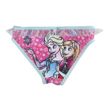 Disney Frozen Bustier-Bikini Die Eiskönigin Elsa Kinder Mädchen Bikini Gr. 104 bis 122