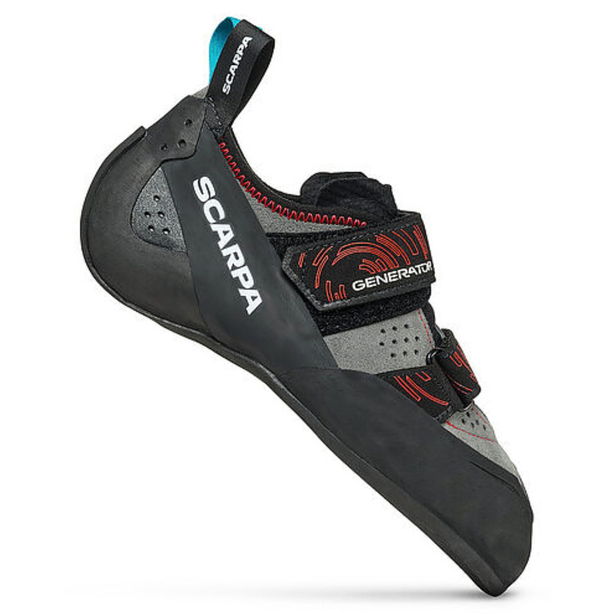 Scarpa Generator V - Herren Kletterschuh - midgrey/red Kletterschuh