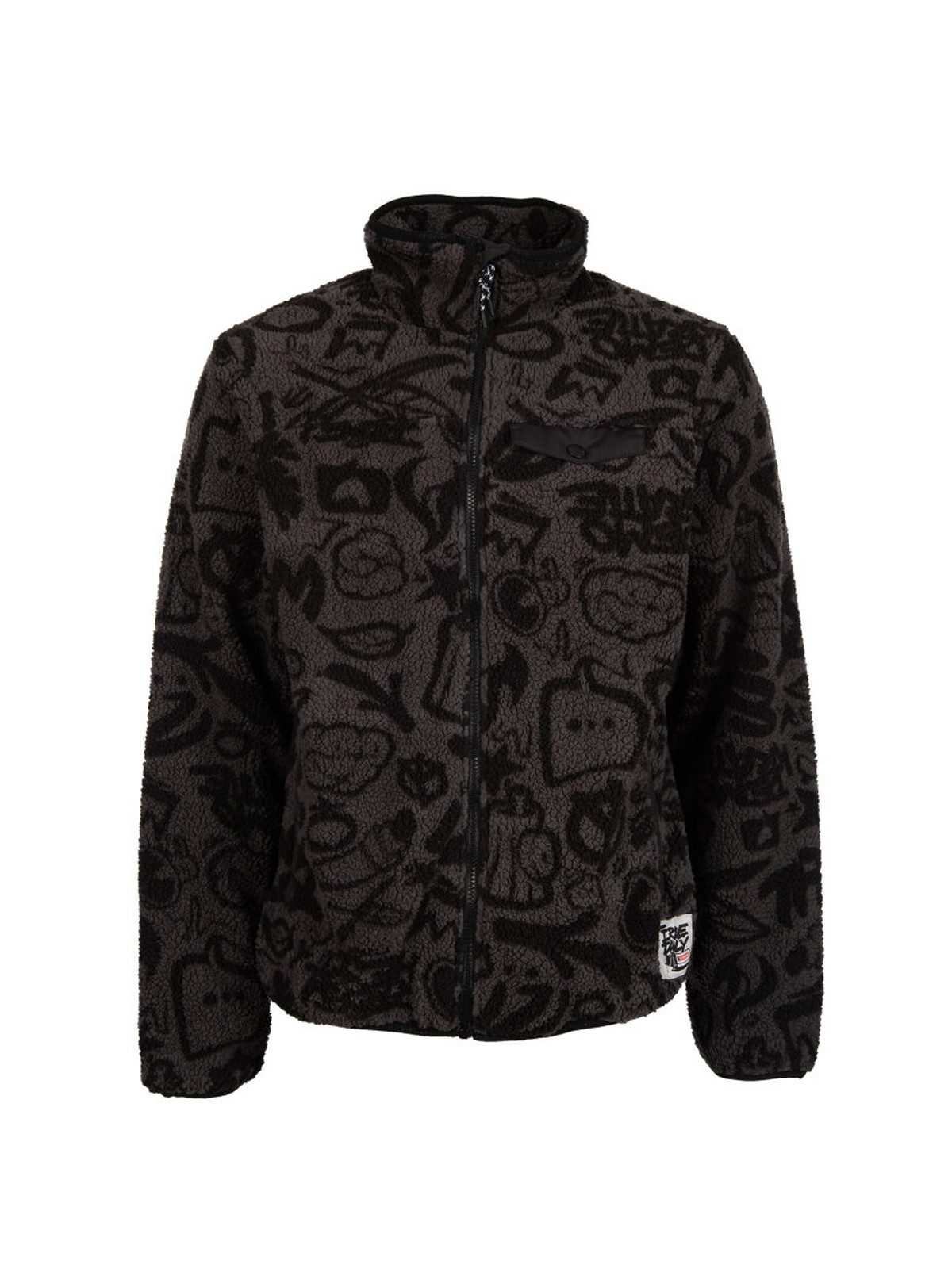 iriedaily Fleecejacke Iriedaily Edding x ID Fleecejacke, Unisex Streetwear (1-St)