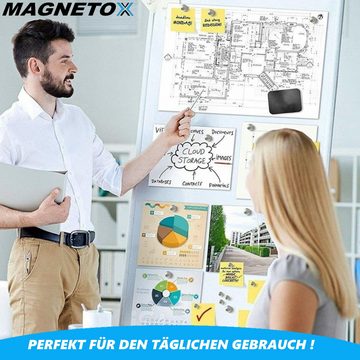 MAVURA Magnethalter MAGNETOX Neodym Magnete Mini Magnet Set Magnetscheiben, Scheibenmagnet Kühlschrank Pinnwand Kühlschrankmagnete [60x]