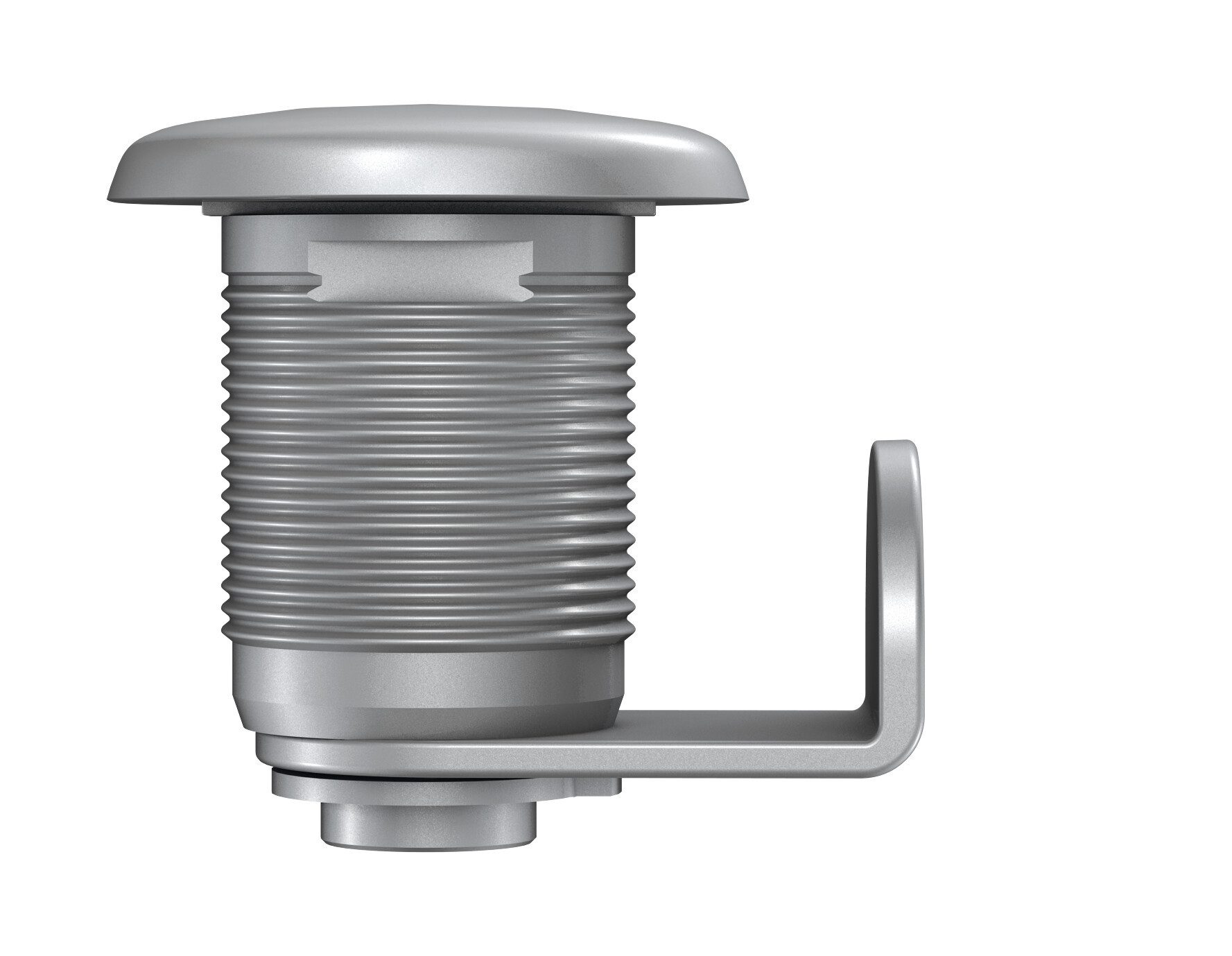 BASI Schließzylinder Hebelschloss für RENZ Briefkästen, (Packung), Verschiedenschließend, mit Klammer zur Halterung