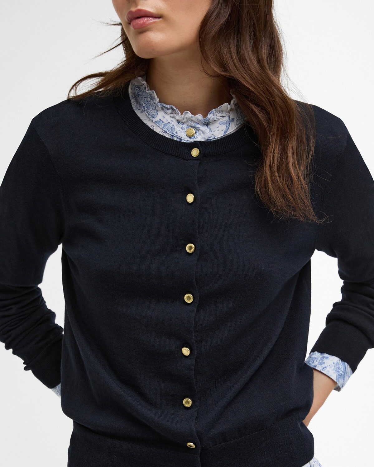 Barbour Cardigan Cardigan Wisteria