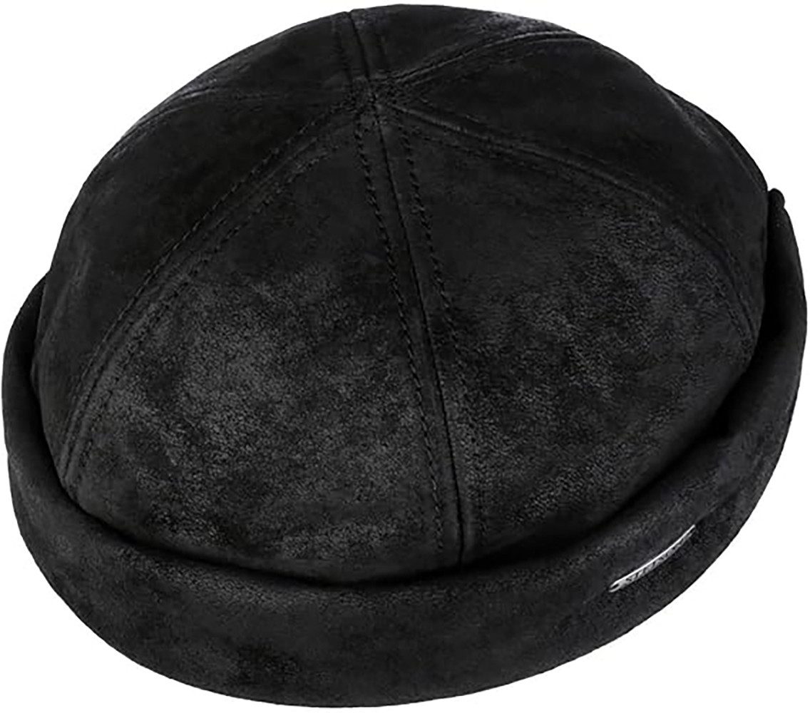 Schiebermütze Dockercap Classic Pigskin Leder