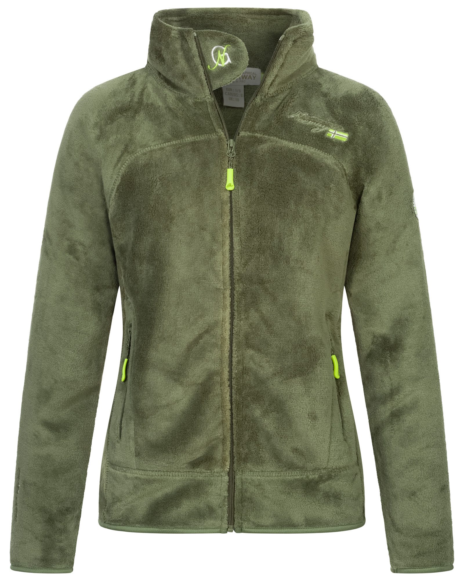Geographical Norway Fleecejacke Damen Teddy Fleece günstig online kaufen