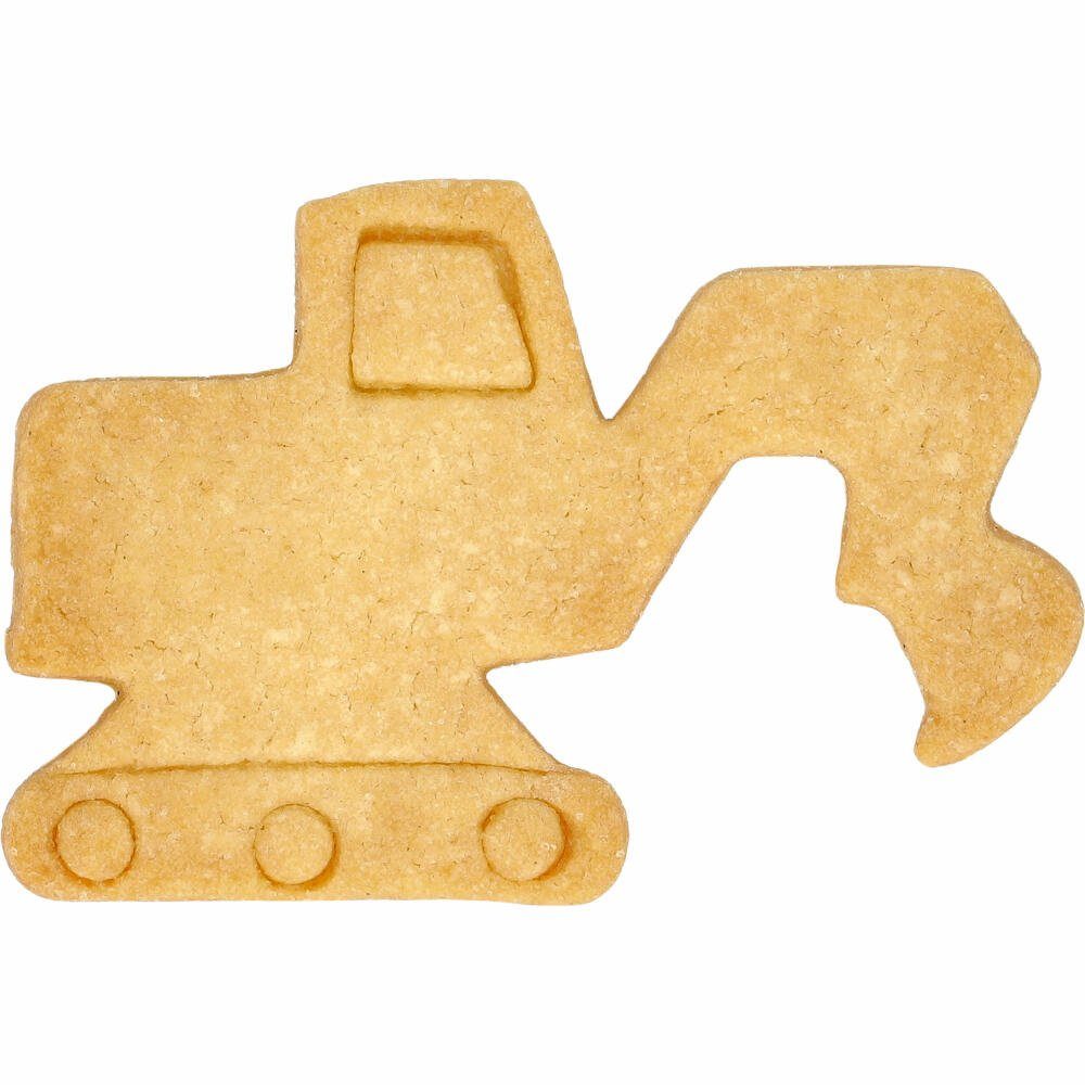 Birkmann Ausstechform Bagger 8.5 cm, Edelstahl