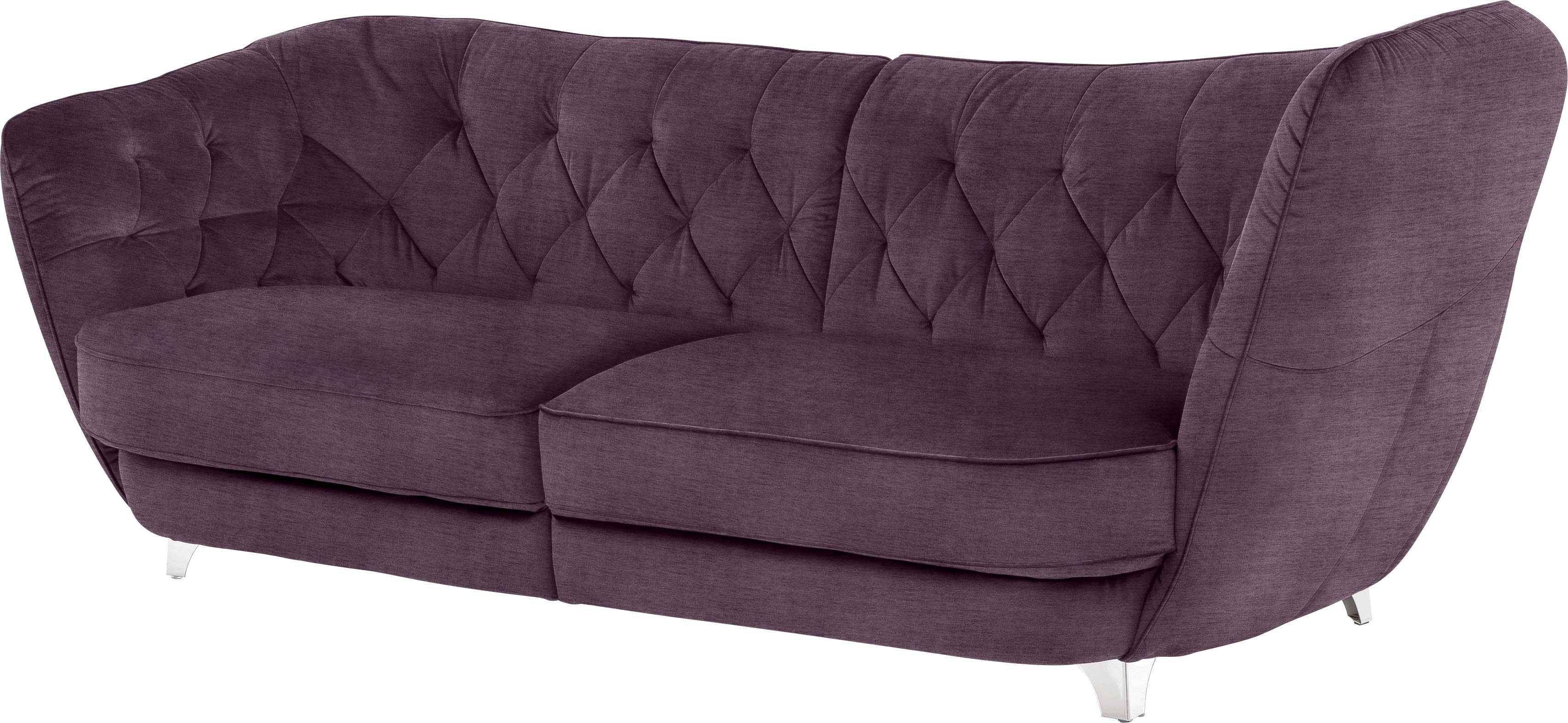 Home affaire Big-Sofa Retro, stylischer Hochlehner