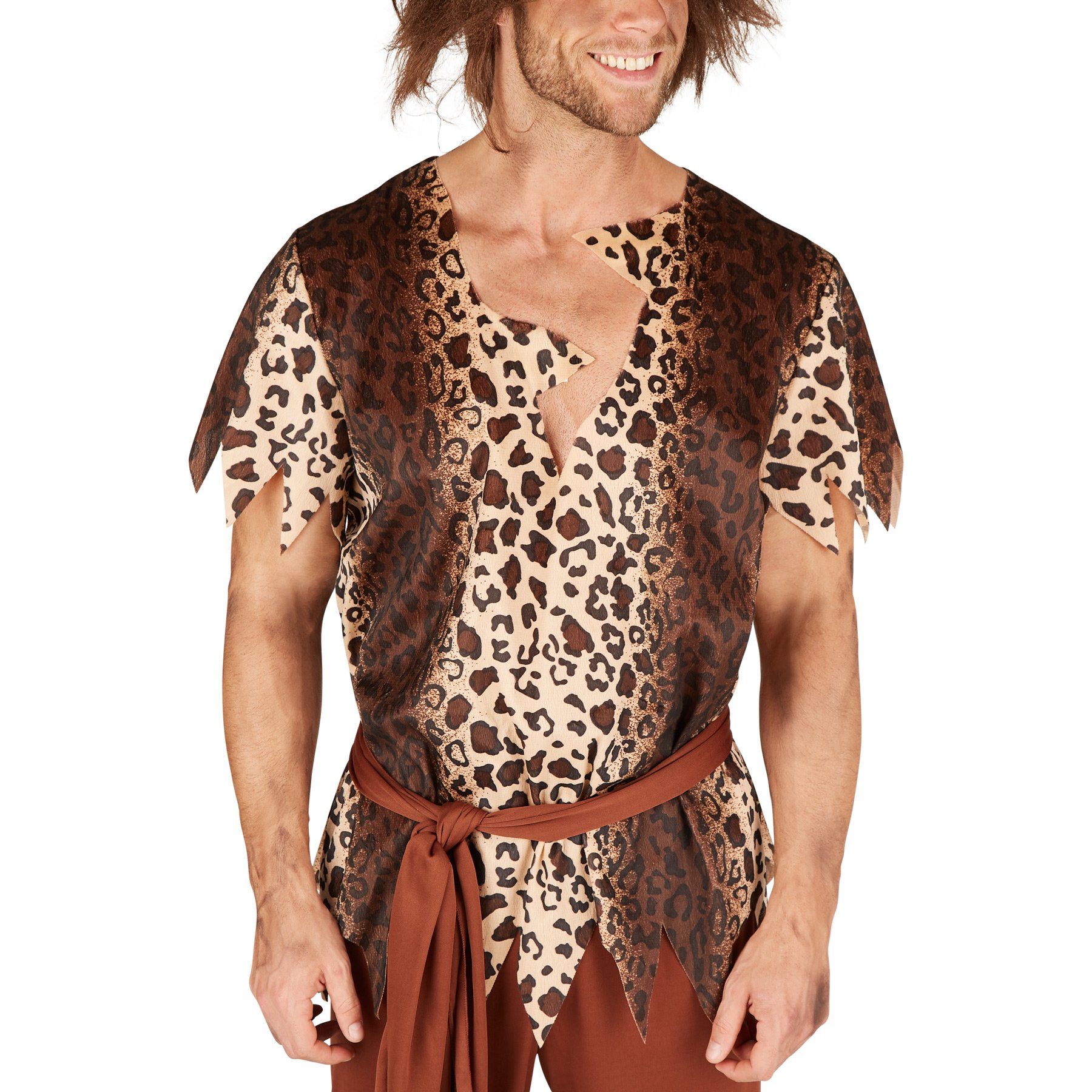 dressforfun Kostüm Herrenkostüm Steinzeitmann, Lässiges, wildes Kostüm, für den modernen Mann