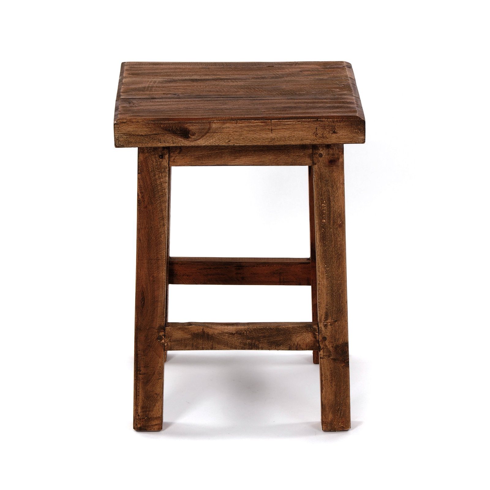 DESIGN DELIGHTS Hocker HOLZ HOCKER "MASSIV 48", Mahagoni, 48x35cm (HxB), Si günstig online kaufen